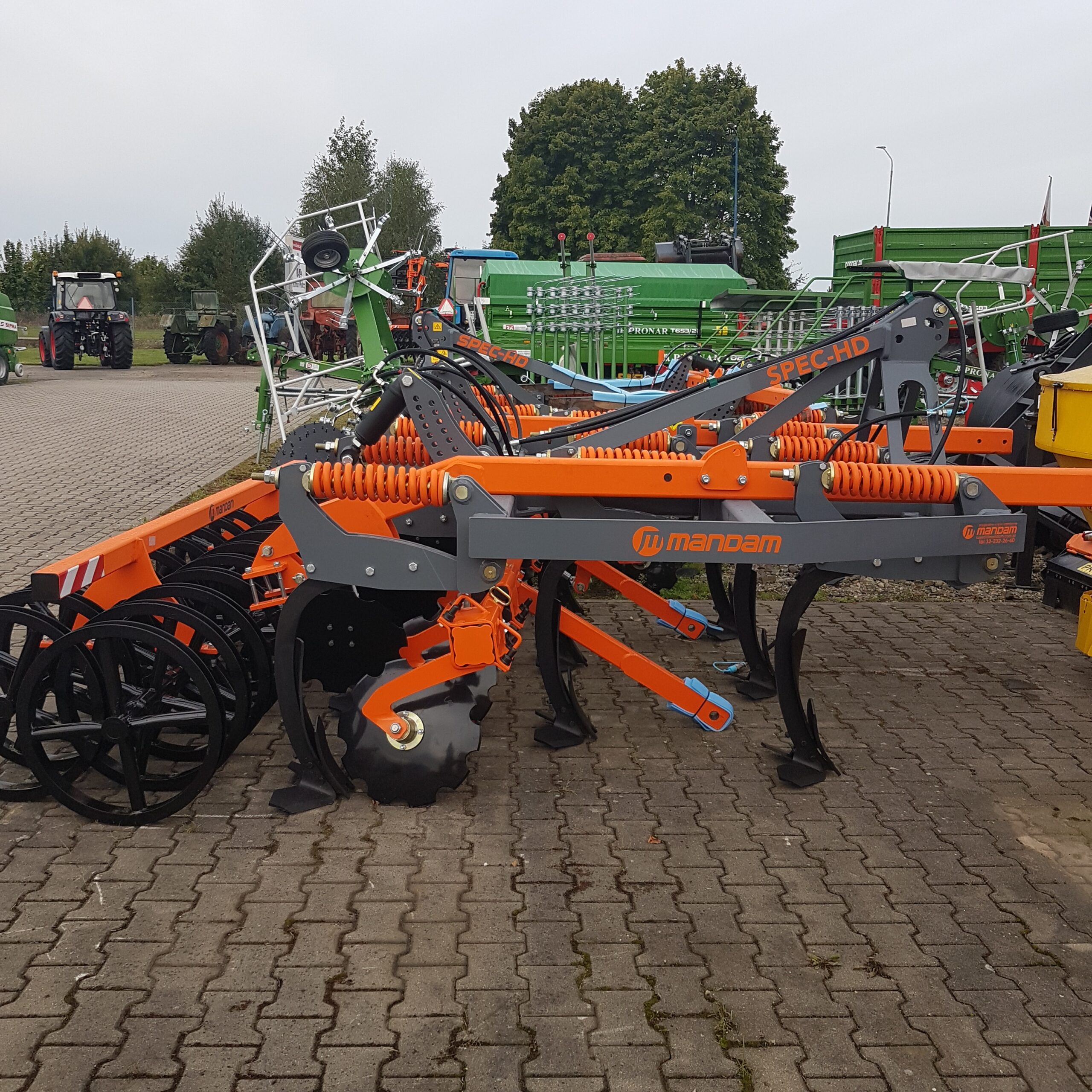 Kultywator dłutowy SPEC HD 3m MANDAM wał C-RING TANDEM - obrazek 8