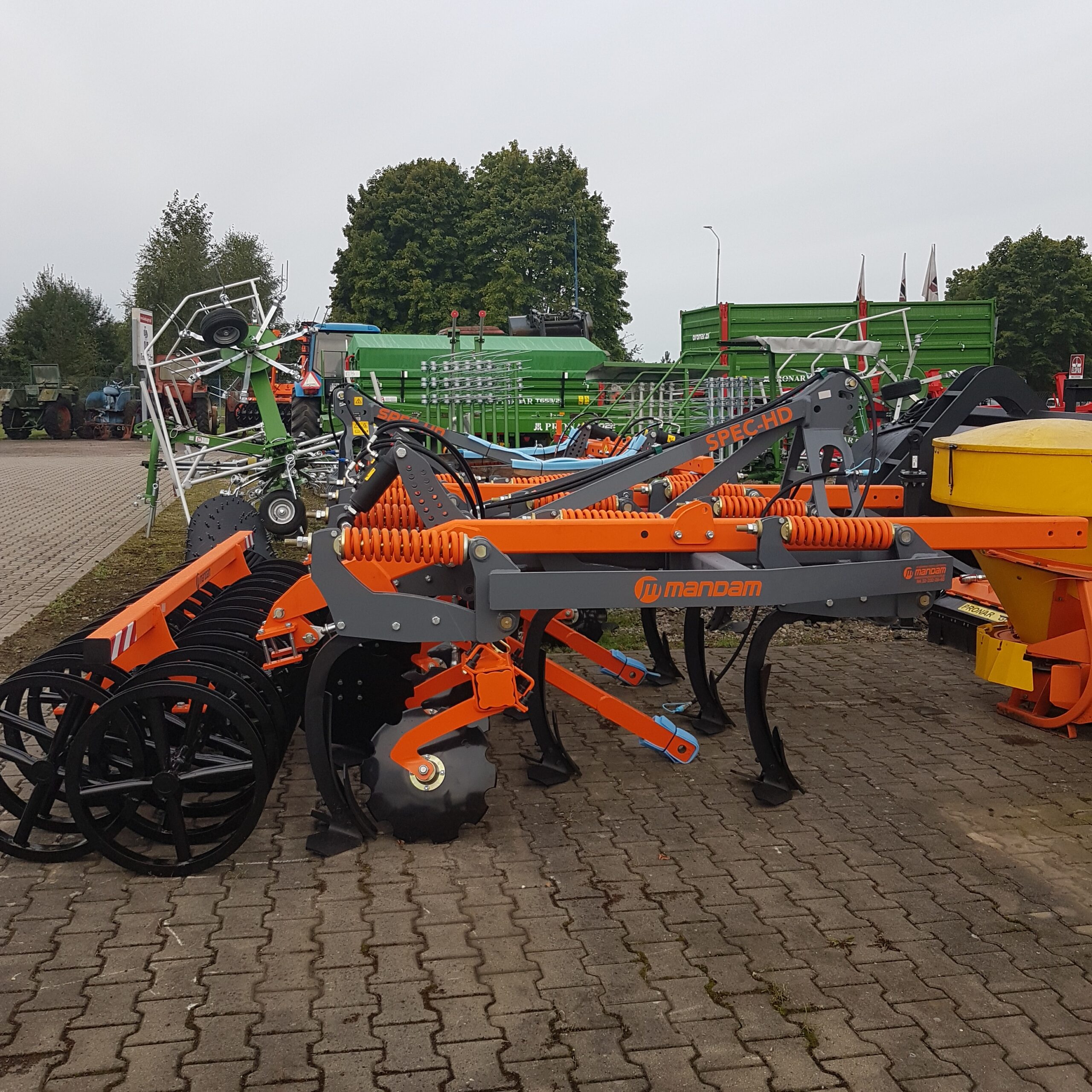 Kultywator dłutowy SPEC HD 3m MANDAM wał C-RING TANDEM - obrazek 7