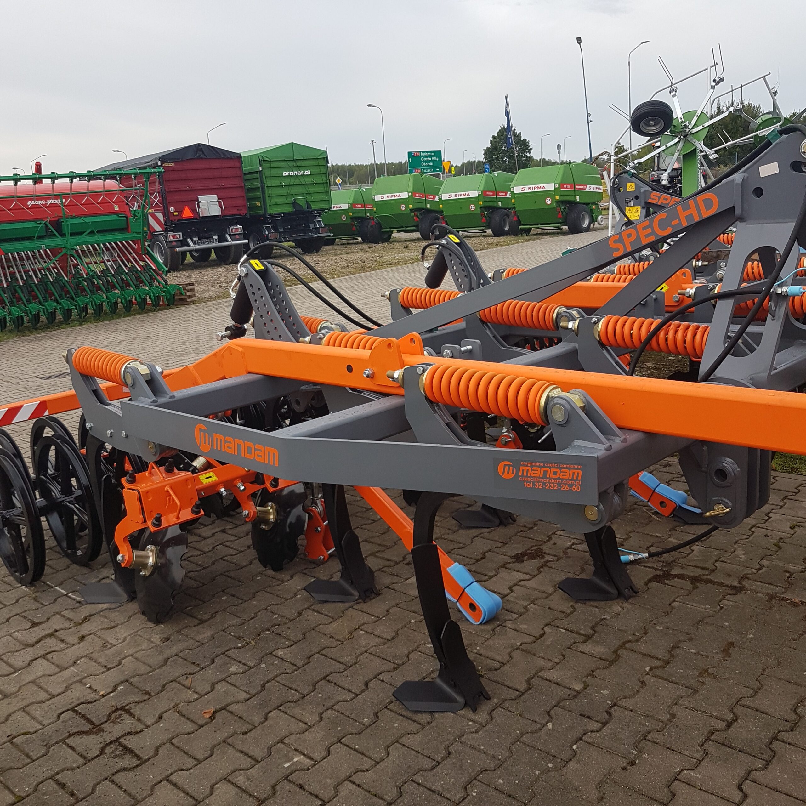 Kultywator dłutowy SPEC HD 3m MANDAM wał C-RING TANDEM - obrazek 6