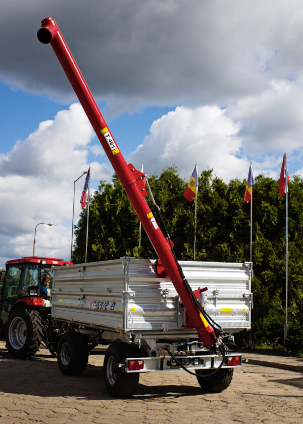 Przenośnik ślimakowy z napędem hydraulicznym T461 fi200  POM AUGUSTÓW