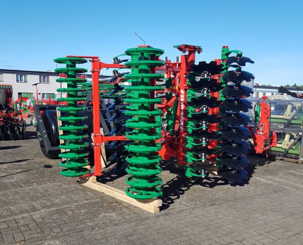 Brona talerzowa BT4.0H  4m  AGRO-MASZ , hydraulicznie składana