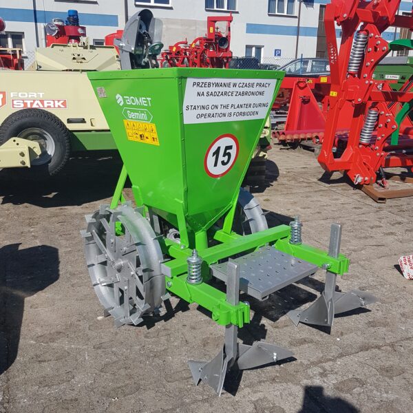 Sadzarka do ziemniaków 1-rzędowa GEMINI  S329/2  BOMET - obrazek 2