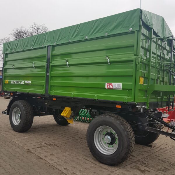 Przyczepa dwuosiowa T680  PRONAR w nowej wersji - obrazek 7
