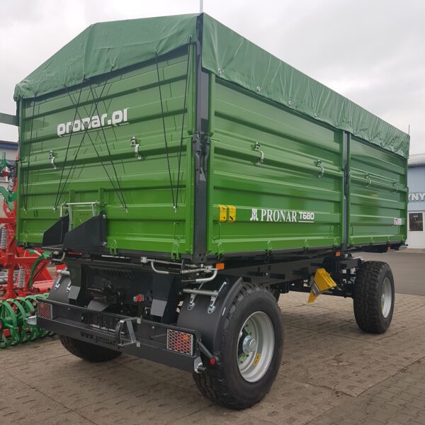 Przyczepa dwuosiowa T680  PRONAR w nowej wersji - obrazek 9