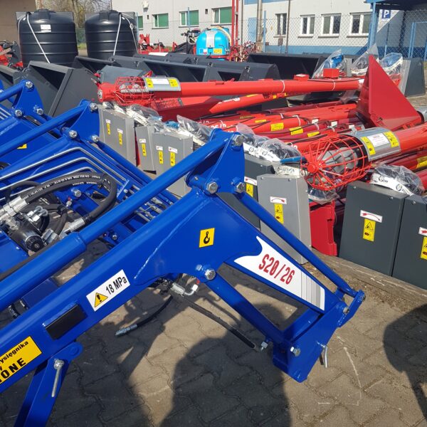 Ładowacz czołowy AGRO-TUR  model S20/26 do mini traktorków - obrazek 2