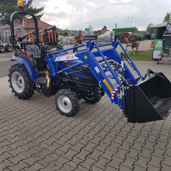 Ciągnik FARMTRAC 22 4WD  z ładowaczem i łychą 4w1 - obrazek 4