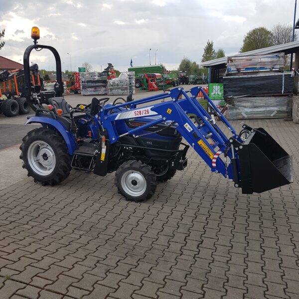 Ciągnik FARMTRAC 22 4WD  z ładowaczem i łychą 4w1 - obrazek 3