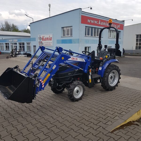 Ciągnik FARMTRAC 22 4WD  z ładowaczem i łychą 4w1 - obrazek 5