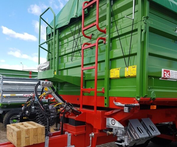 Przyczepa burtowa tandem T683  PRONAR, 15 TON - obrazek 3