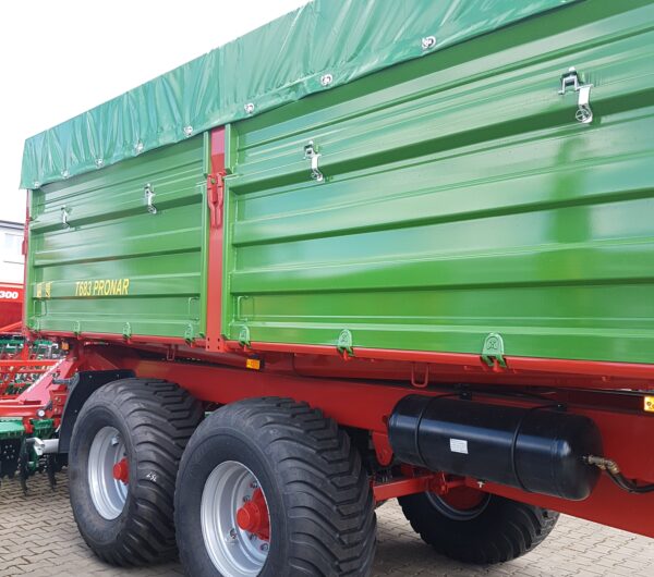 Przyczepa burtowa tandem T683  PRONAR, 15 TON - obrazek 4