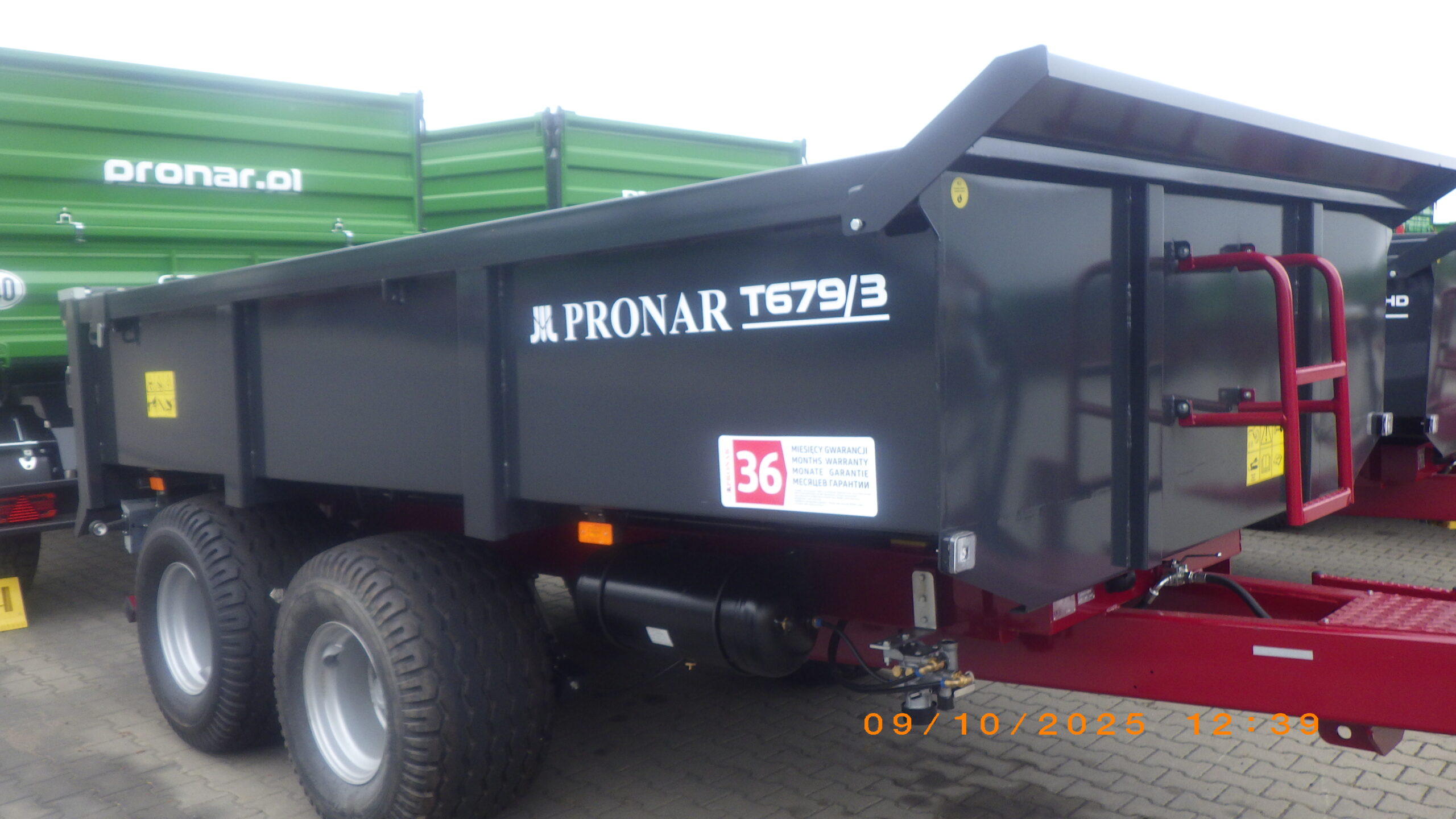 OBNIŻKA CEN!! Przyczepa budowlana T679/3 PRONAR