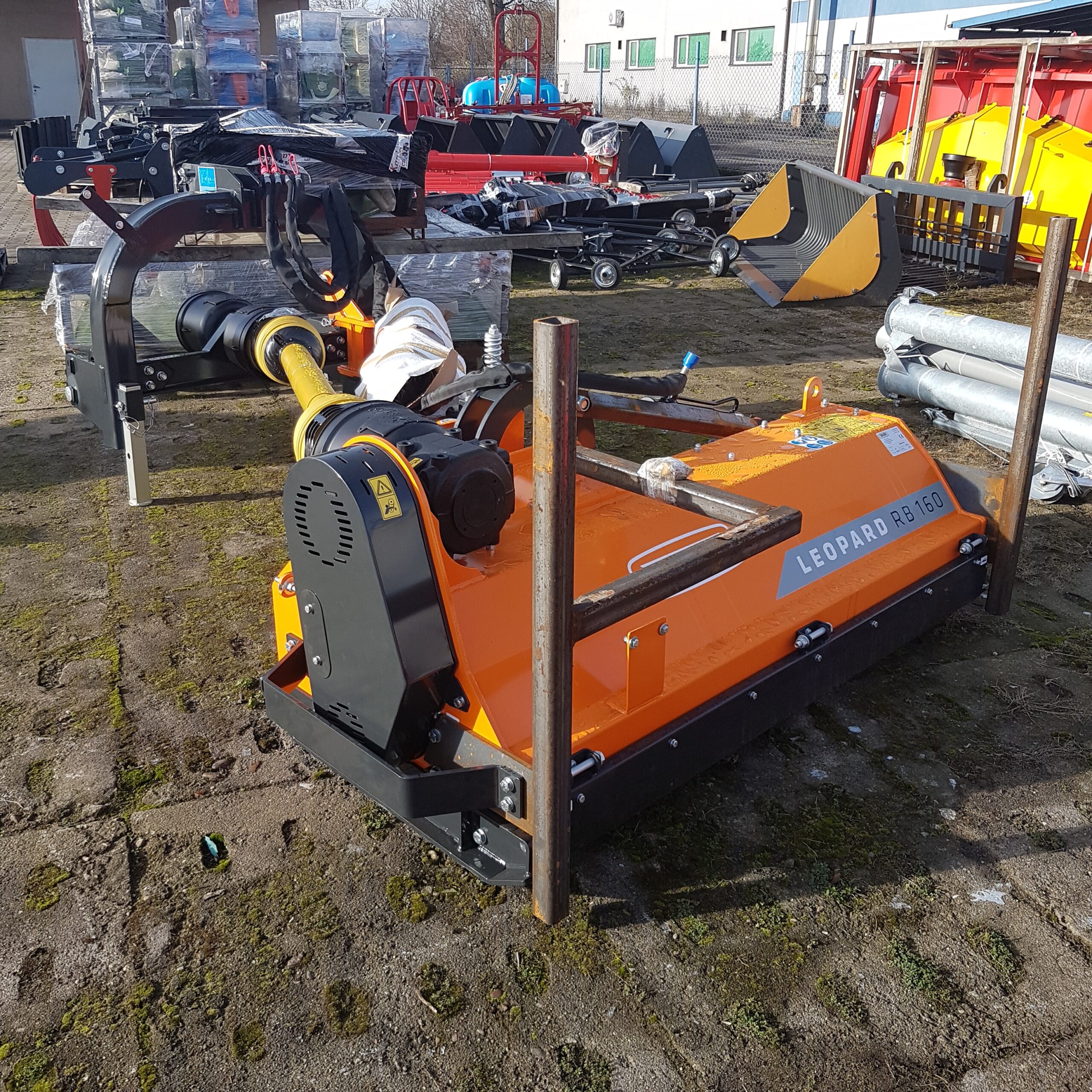 Kosiarka bijakowa LEOPARD RB 160 TALEX tylno-boczna - obrazek 10