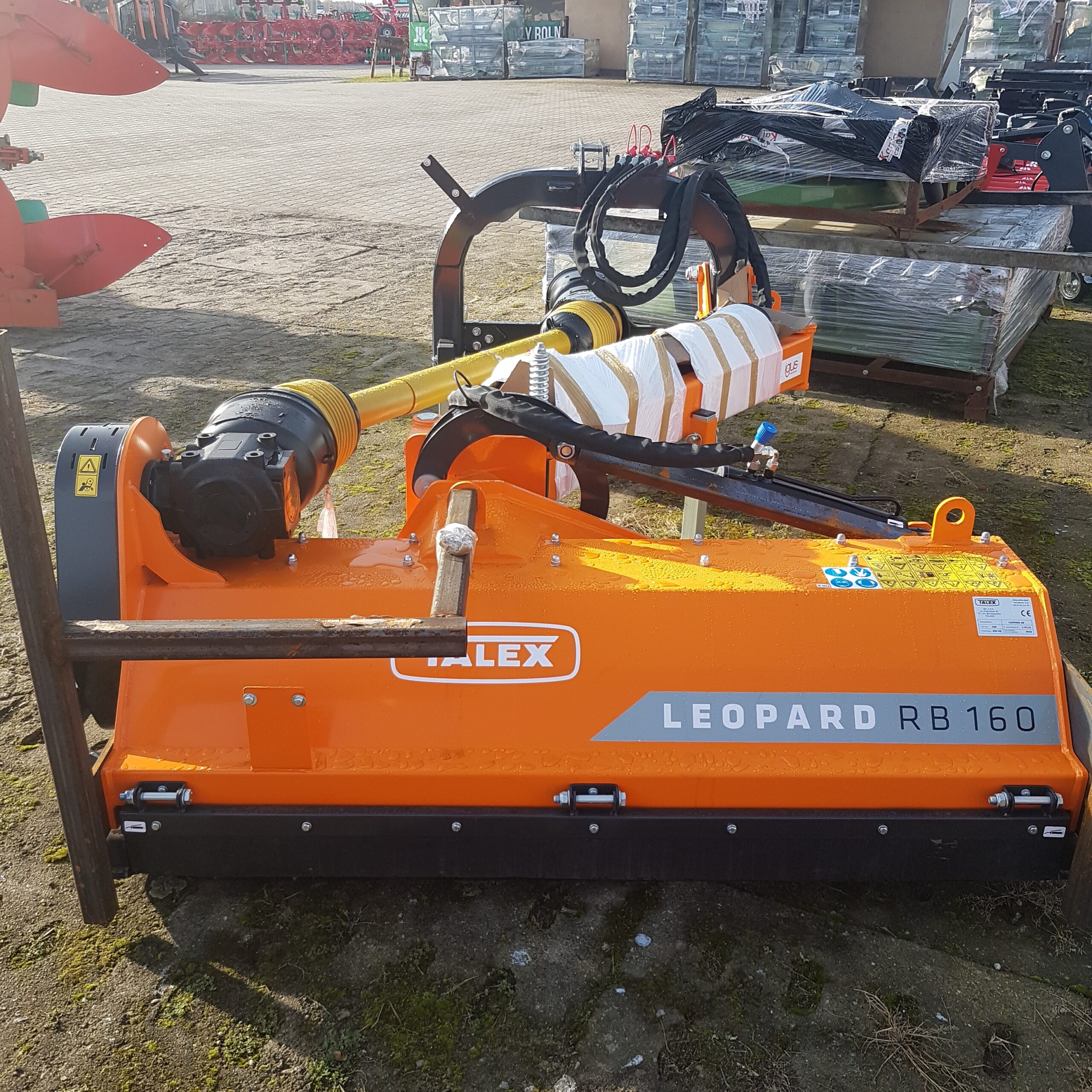 Kosiarka bijakowa LEOPARD RB 160 TALEX tylno-boczna - obrazek 3