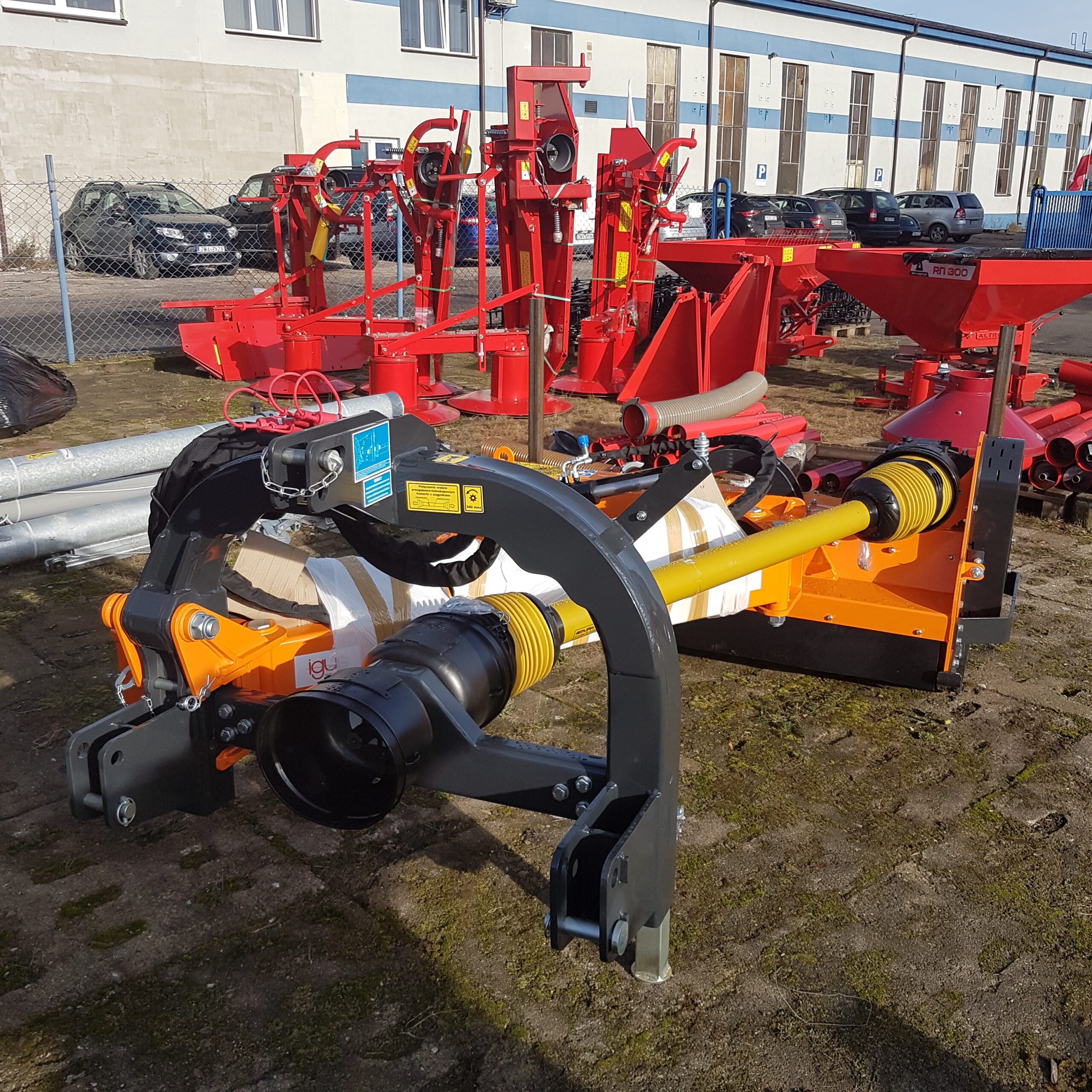 Kosiarka bijakowa LEOPARD RB 160 TALEX tylno-boczna - obrazek 6