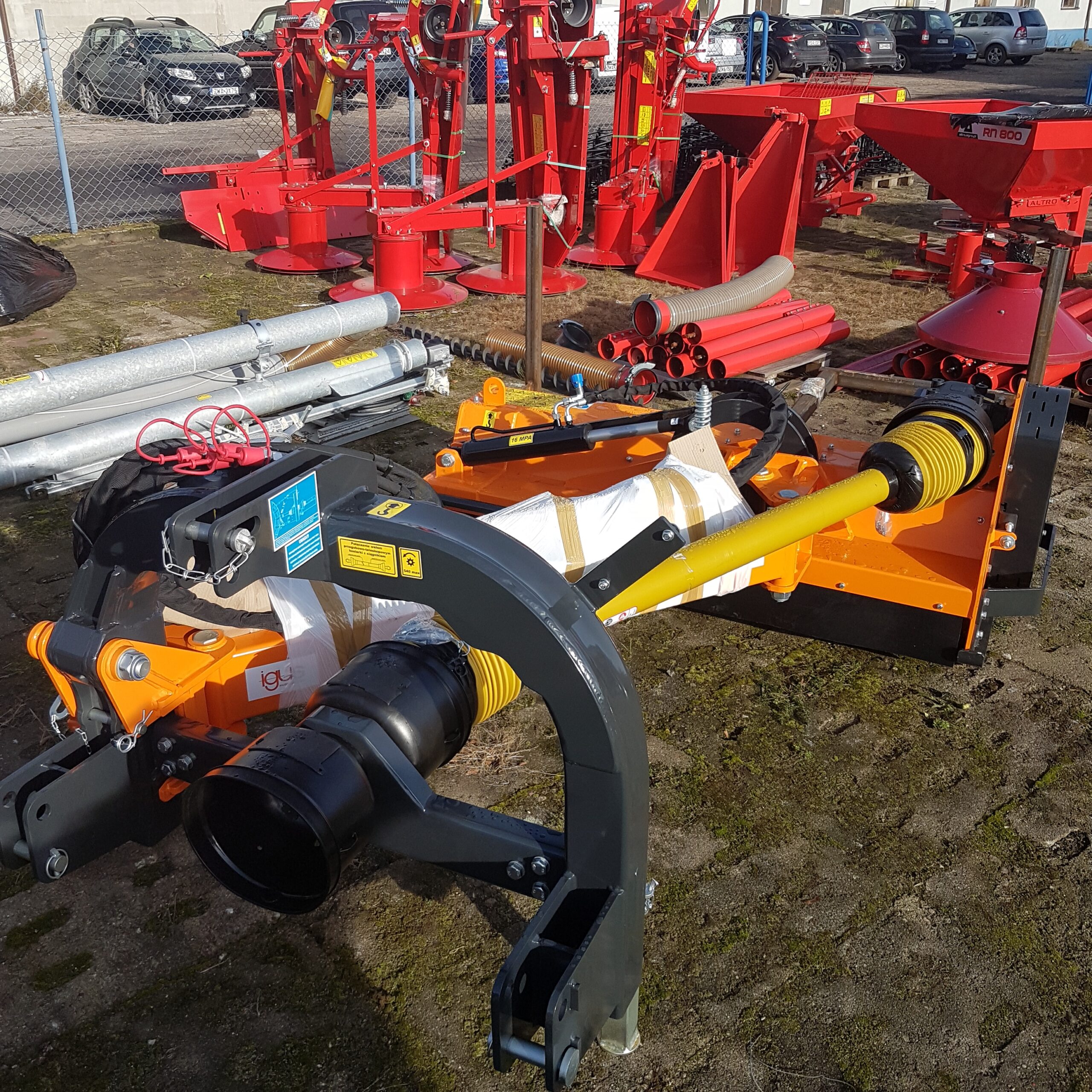 Kosiarka bijakowa LEOPARD RB 160 TALEX tylno-boczna - obrazek 7