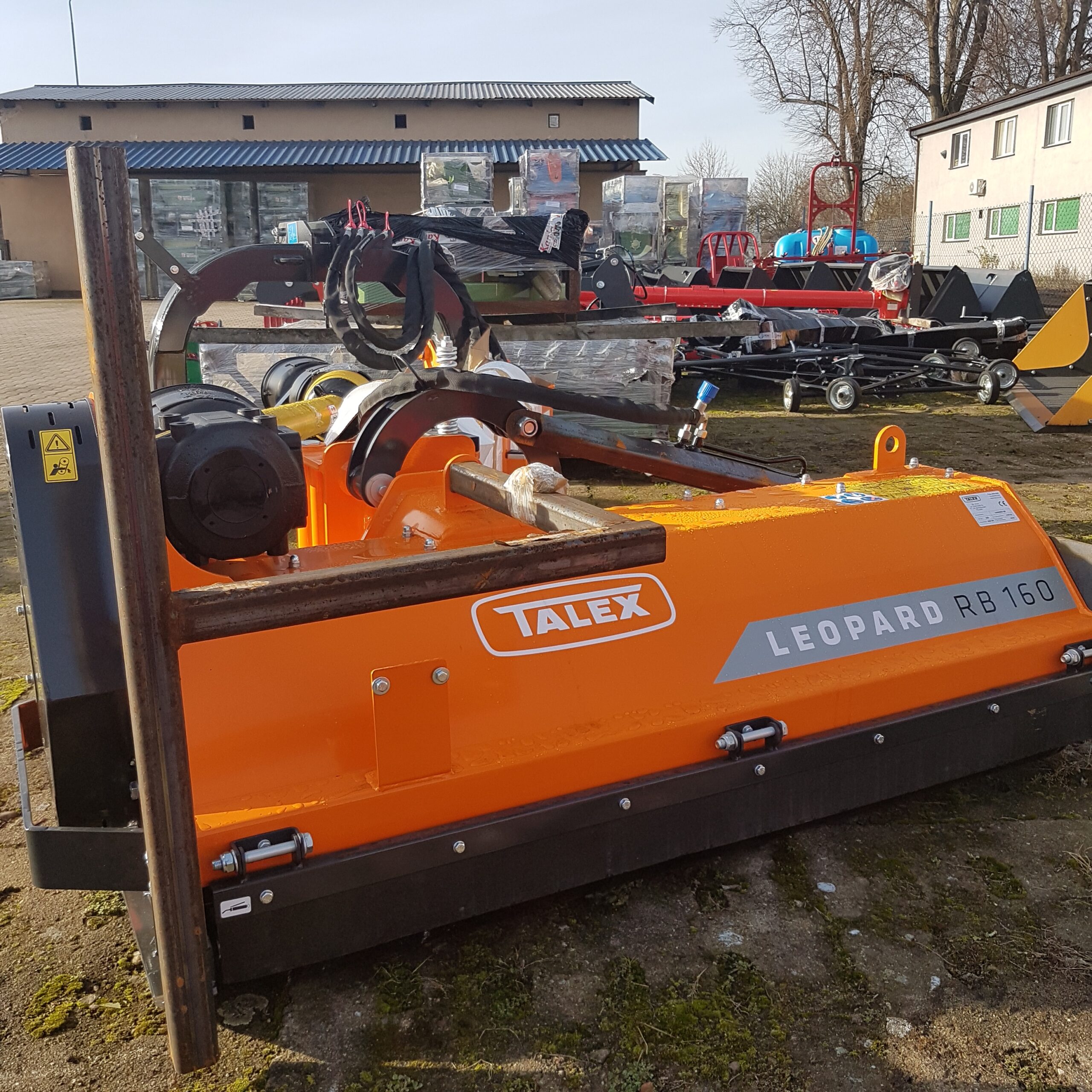 Kosiarka bijakowa LEOPARD RB 160 TALEX tylno-boczna